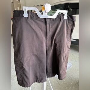 Men's Black Cargo Shorts